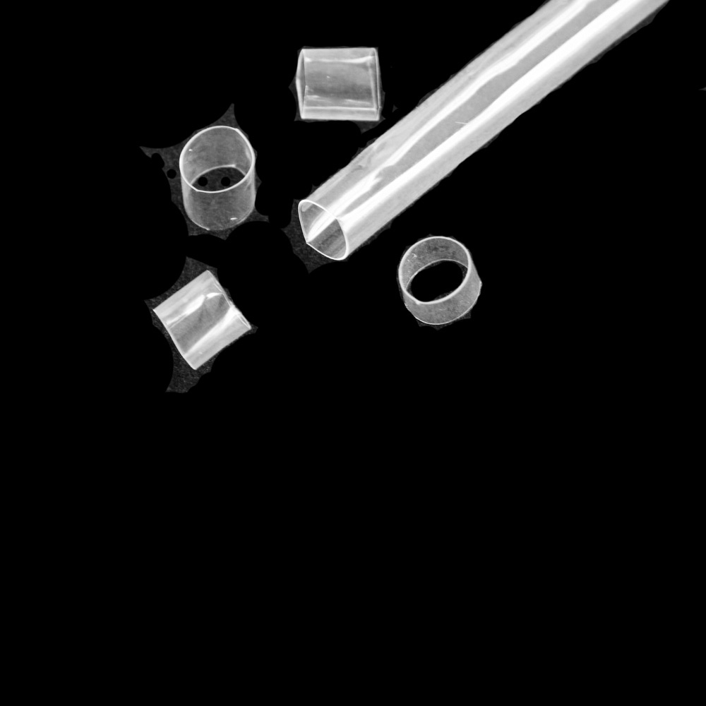 Teflon/PTFE Schrumpfschlauch 3,2 Mm Schwarz, 4:1 Schrumpfverhältnis – Von Hilltop Products