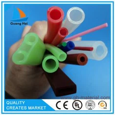 Flexible medizinische transparentes Silikon Gummischlauch