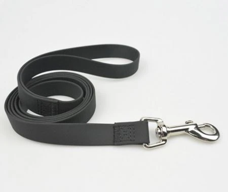 Schwarze wasserdichte Hundeleine verletzen die Hände nicht Benutzerdefinierte Logo Dog Shock Collar